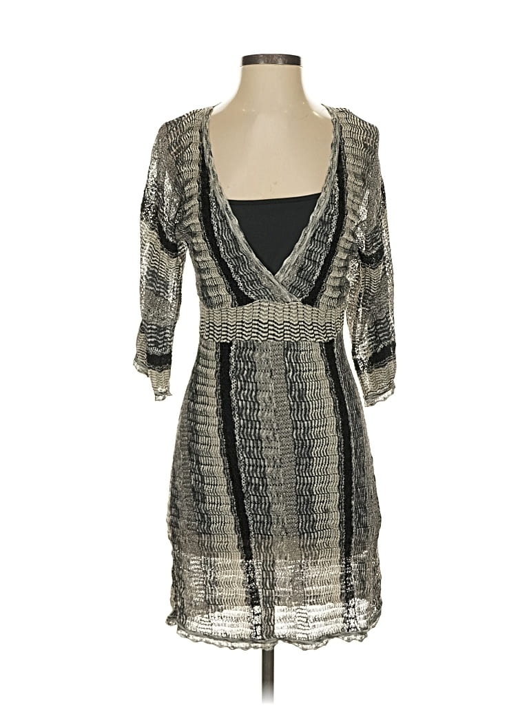 Pre-owned Inc International Concepts Cocktail Dress In Gray