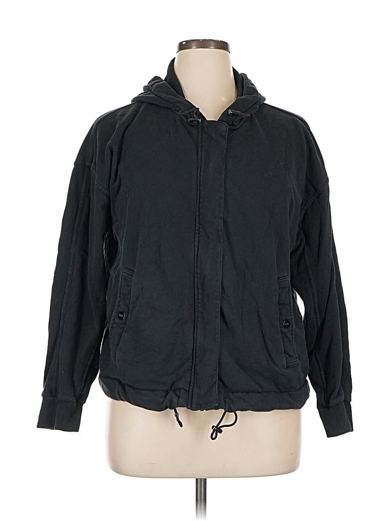 Pre-owned Polo Ralph Lauren Zip Up Hoodie In Black