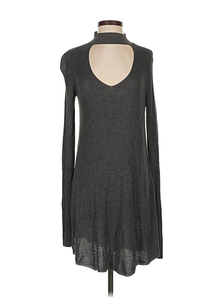 Pre-owned Nasty Gal Inc. Casual Dress In Gray