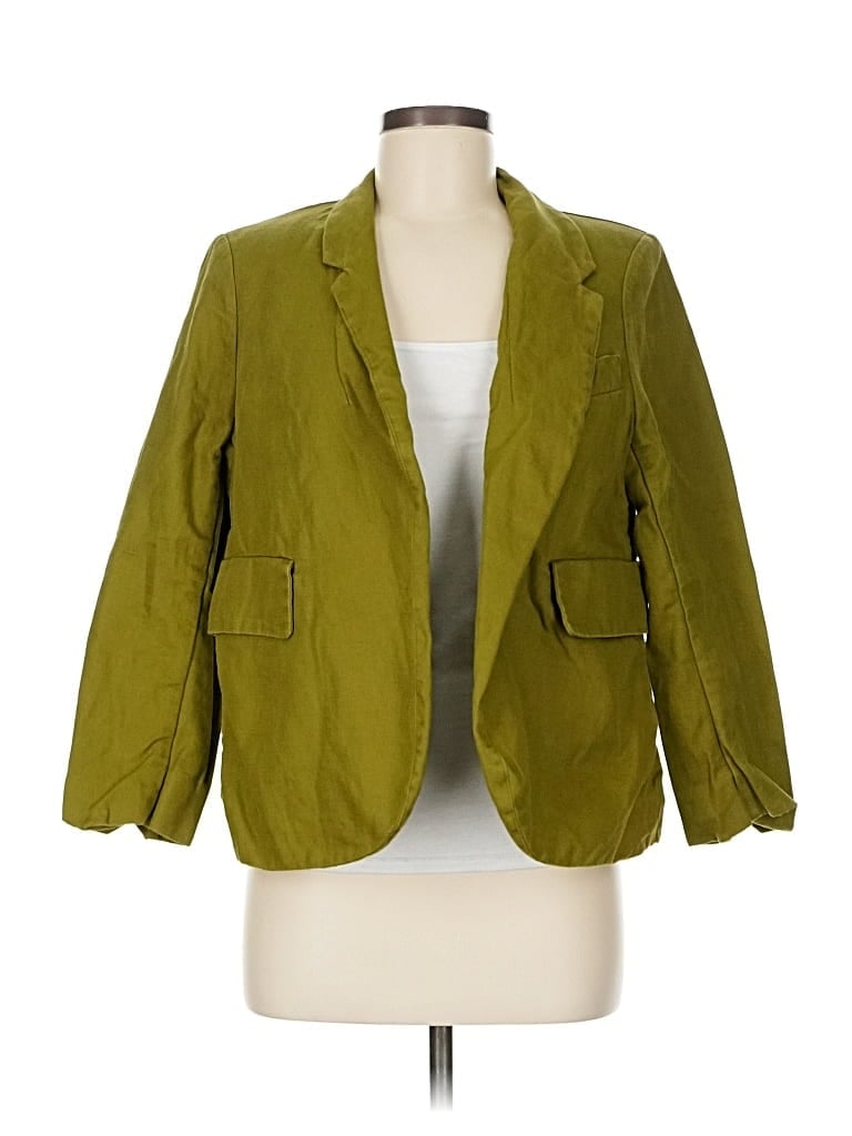 Pre-owned Zadig & Voltaire Blazer Jacket In Green