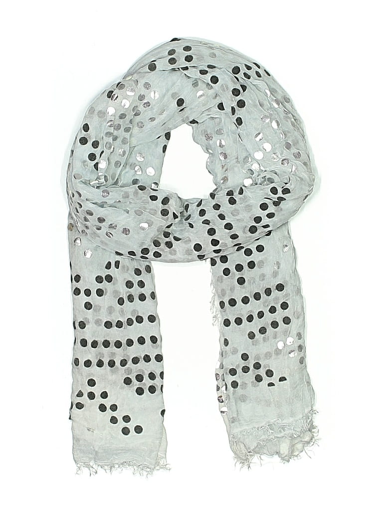 Pre-owned Assorted Brands Scarf In Blue