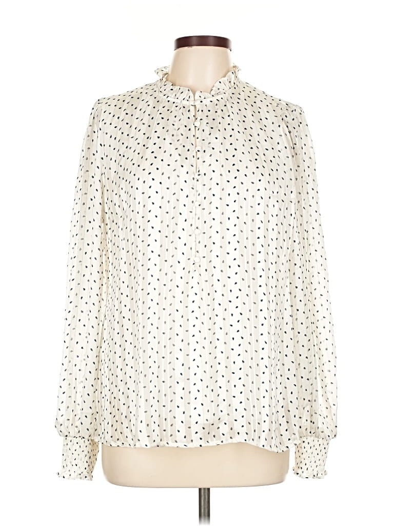 Tamara H. Long Sleeve Blouse In White