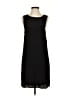 Veda 100% Rayon Solid Black Casual Dress Size P (petite) - photo 1
