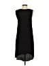 Veda 100% Rayon Solid Black Casual Dress Size P (petite) - photo 2