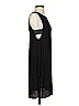 Veda 100% Rayon Solid Black Casual Dress Size P (petite) - photo 4