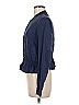 Halogen 100% Tencel Blue Track Jacket Size M - photo 5