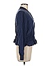 Halogen 100% Tencel Blue Track Jacket Size M - photo 4