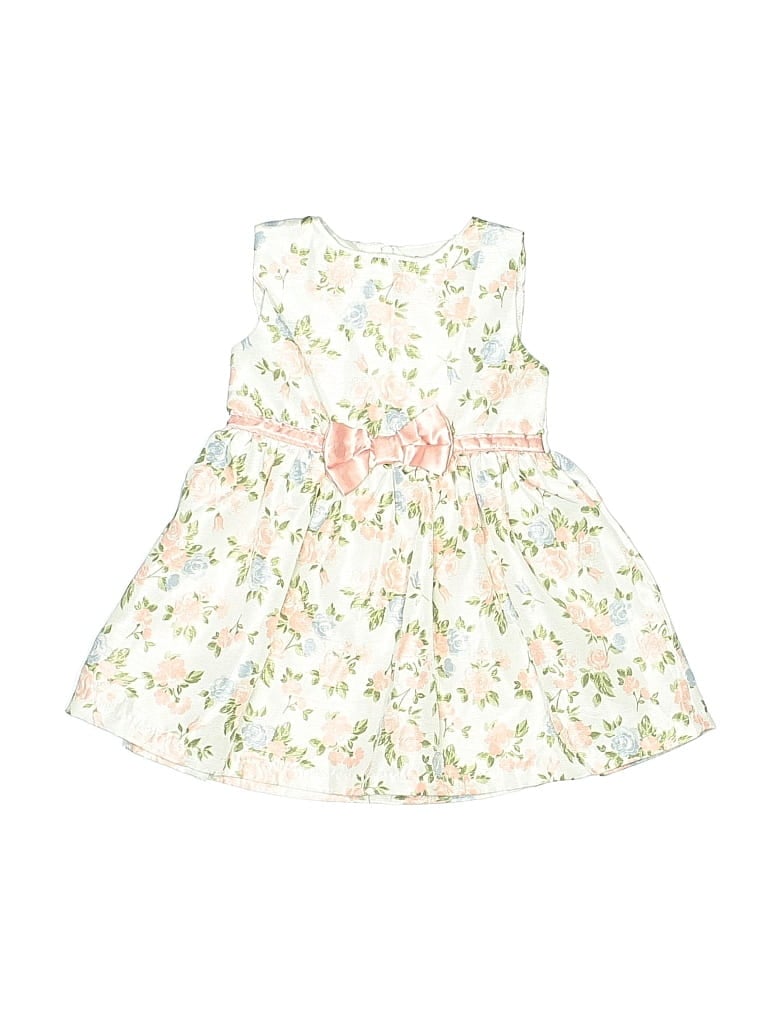 Pre-owned Little Lass Babies' Dress In White