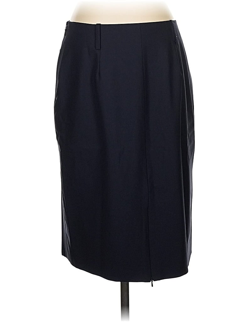 Pre-owned Worth New York Wool Skirt In Black