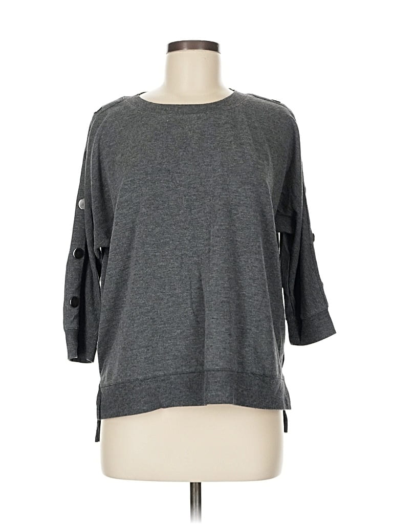 Pre-owned The Sweatshirt Project By French Laundry Sweatshirt In Gray