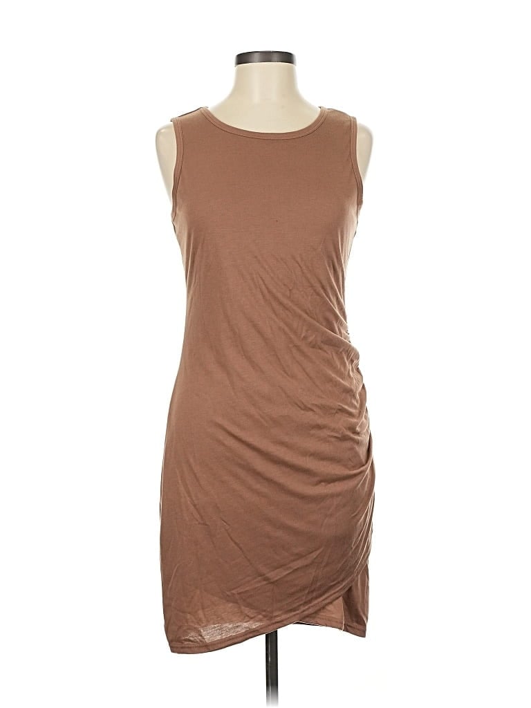 Pre-owned Btfbm Casual Dress In Brown