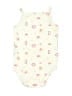 Carter's 100% Cotton Print Ivory Short Sleeve Onesie 6-9 MO / 9 MO - photo 1