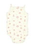 Carter's 100% Cotton Print Ivory Short Sleeve Onesie 6-9 MO / 9 MO - photo 2