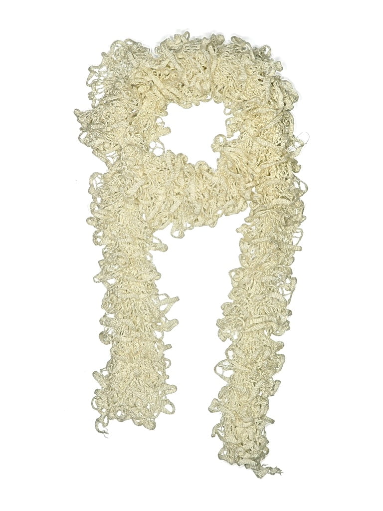 Pre-owned Unbranded Scarf In White