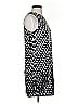 Parker 100% Polyester Polka Dots Black Cocktail Dress Size 0 - photo 4
