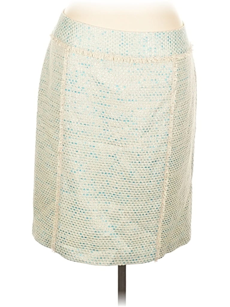 Pre-owned J. Mclaughlin Formal Skirt In Blue