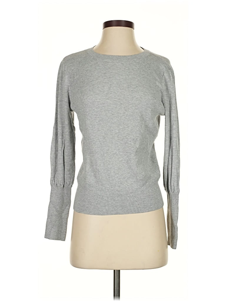 Pre-owned Halogen Pullover Sweater In Gray