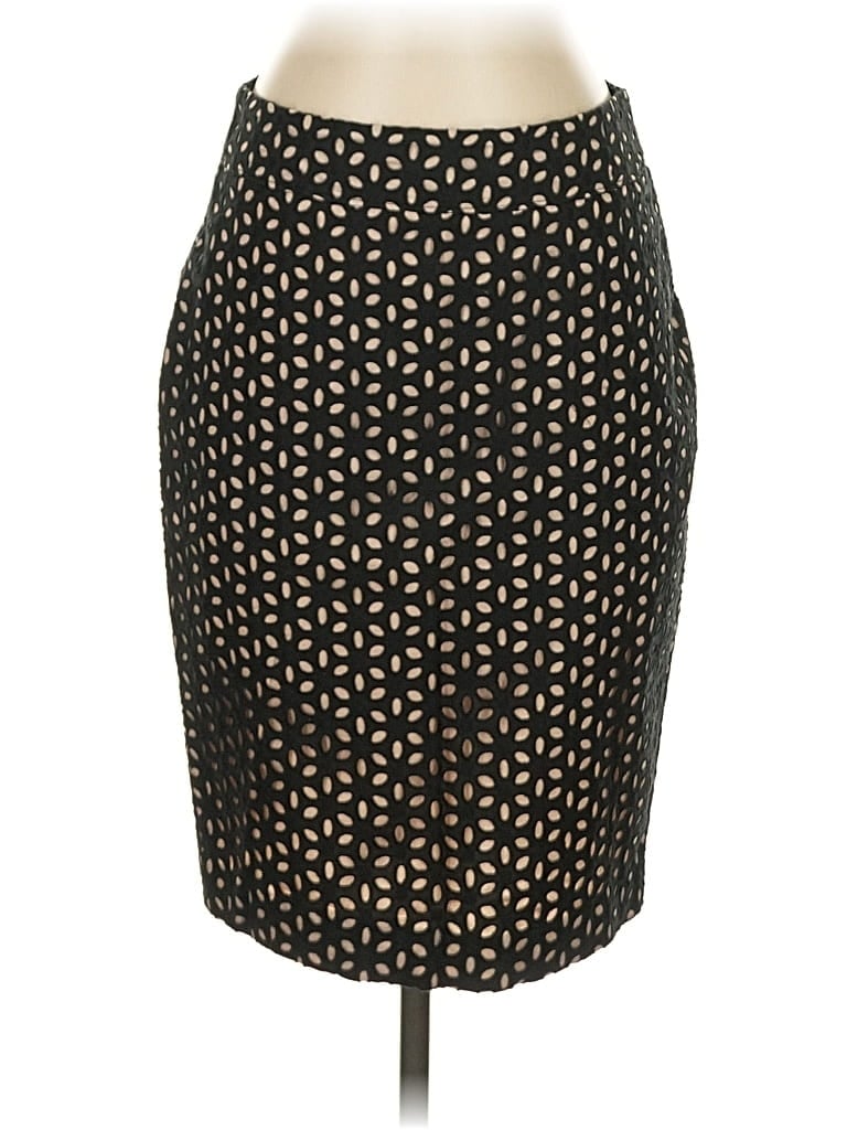 Pre-owned Ann Taylor Loft Formal Skirt In Black