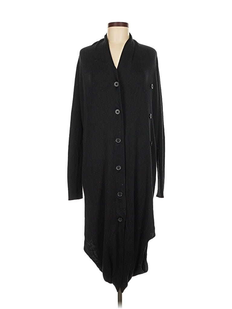 Pre-owned Lululemon Athletica Cardigan Sweater In Black