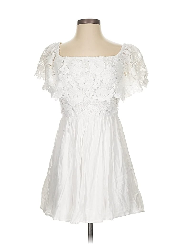 Pre-owned Miami Cocktail Dress In White