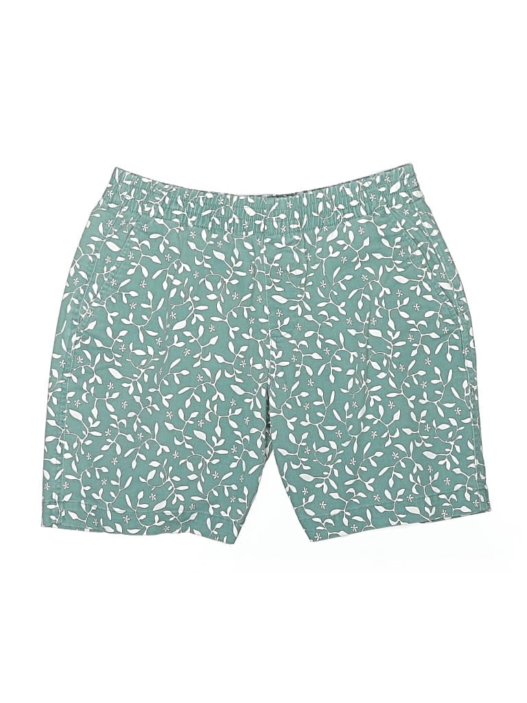 Pre-owned Lands' End Shorts In Green