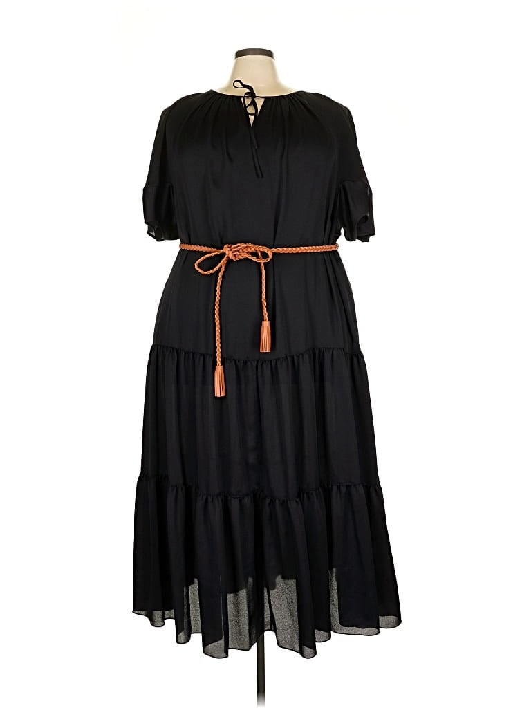 Lafayette 148 Casual Dress In Black