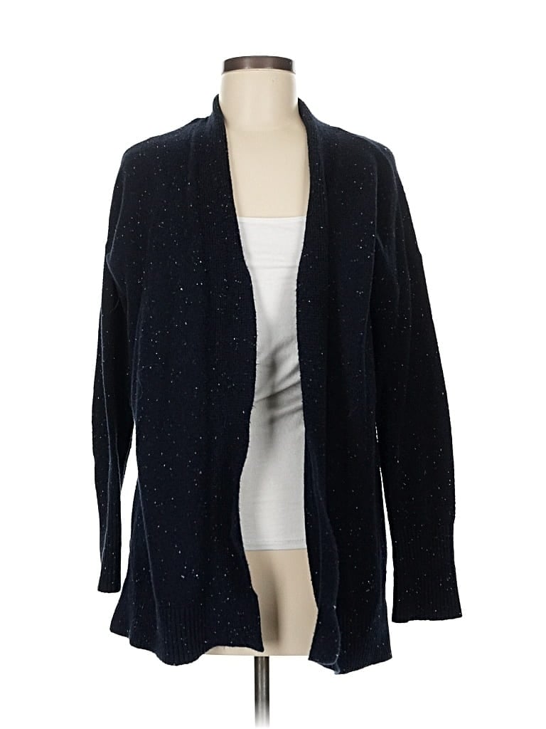 Pre-owned Ann Taylor Loft Outlet Cardigan Sweater In Blue