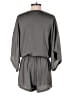 Lulus 100% Polyester Solid Gray Romper Size S - photo 2