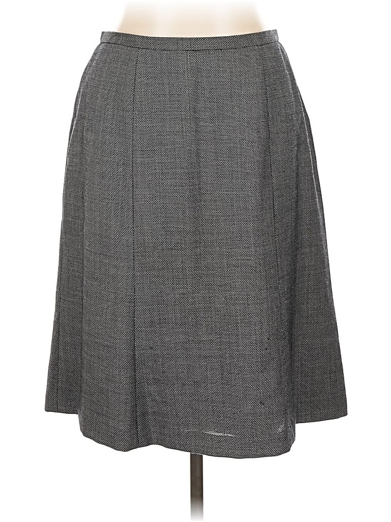 Click to view more detailed imagery on our partner's website Pre-owned Jones New York Wool Skirt In Gray