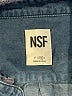 NSF Blue Long Sleeve Blouse Size M - photo 7