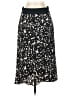 CAbi 100% Polyester Print Black Casual Skirt Size XS - photo 1