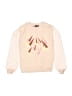 Imoga Graphic Ivory Pullover Sweater Size 8 - photo 1