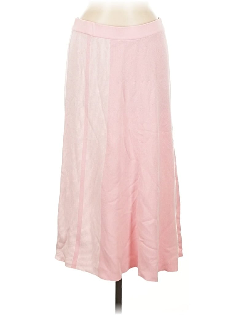 Pre-owned Misook Formal Skirt In Pink