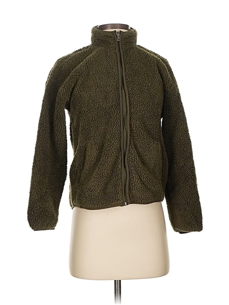 Pre-owned Forever 21 Jacket In Green