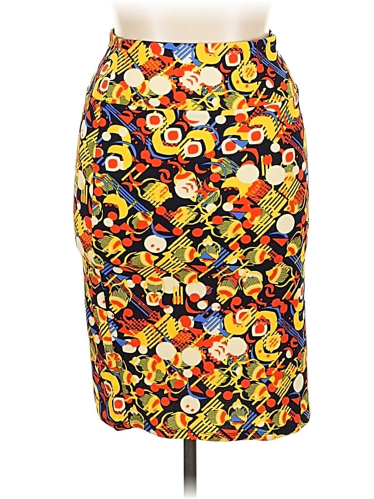 Click to view more detailed imagery on our partner's website Pre-owned Lularoe Casual Skirt In Yellow