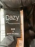 DAZY 100% Polyester Polka Dots Black Jacket Size S - photo 6