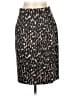 LAVIA 18 Animal Print Black Casual Skirt Size 10 (estimated) - photo 2
