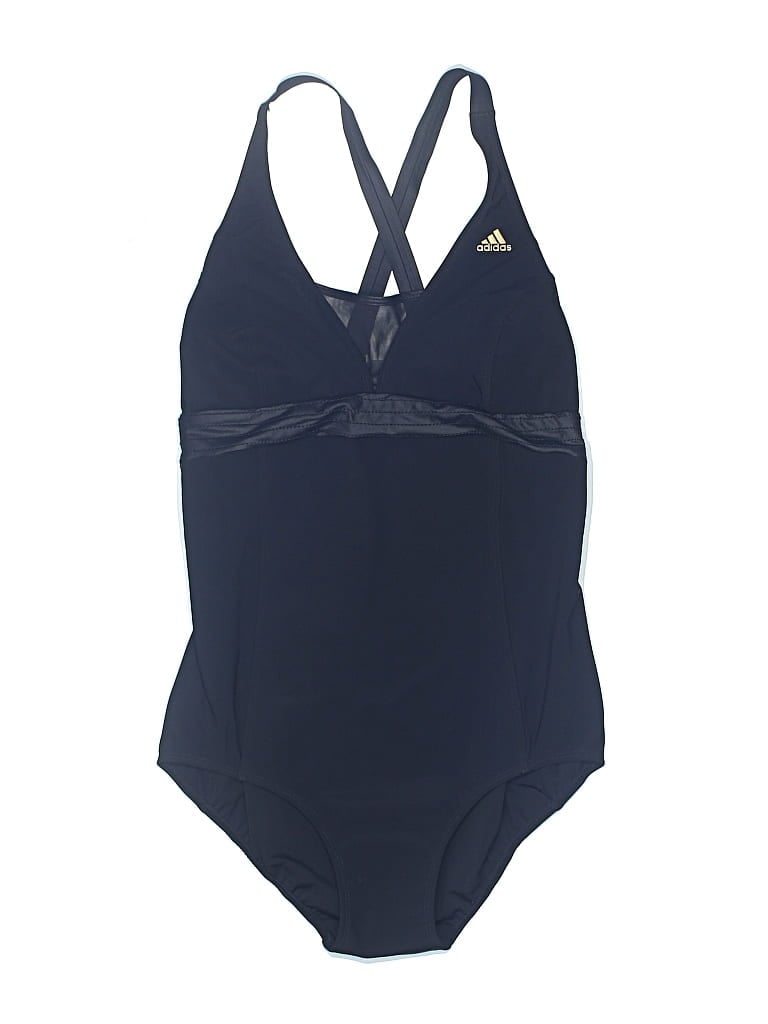 Pre-owned Adidas Originals One Piece Swimsuit In Blue