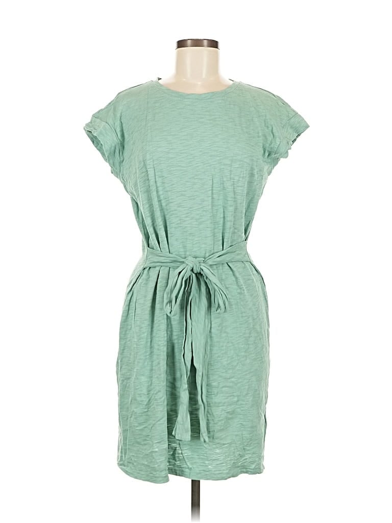 Pre-owned J.crew Factory Store Casual Dress In Green