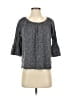 MICHAEL Michael Kors Blue 3/4 Sleeve Blouse Size S - photo 1