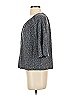 MICHAEL Michael Kors Blue 3/4 Sleeve Blouse Size S - photo 5