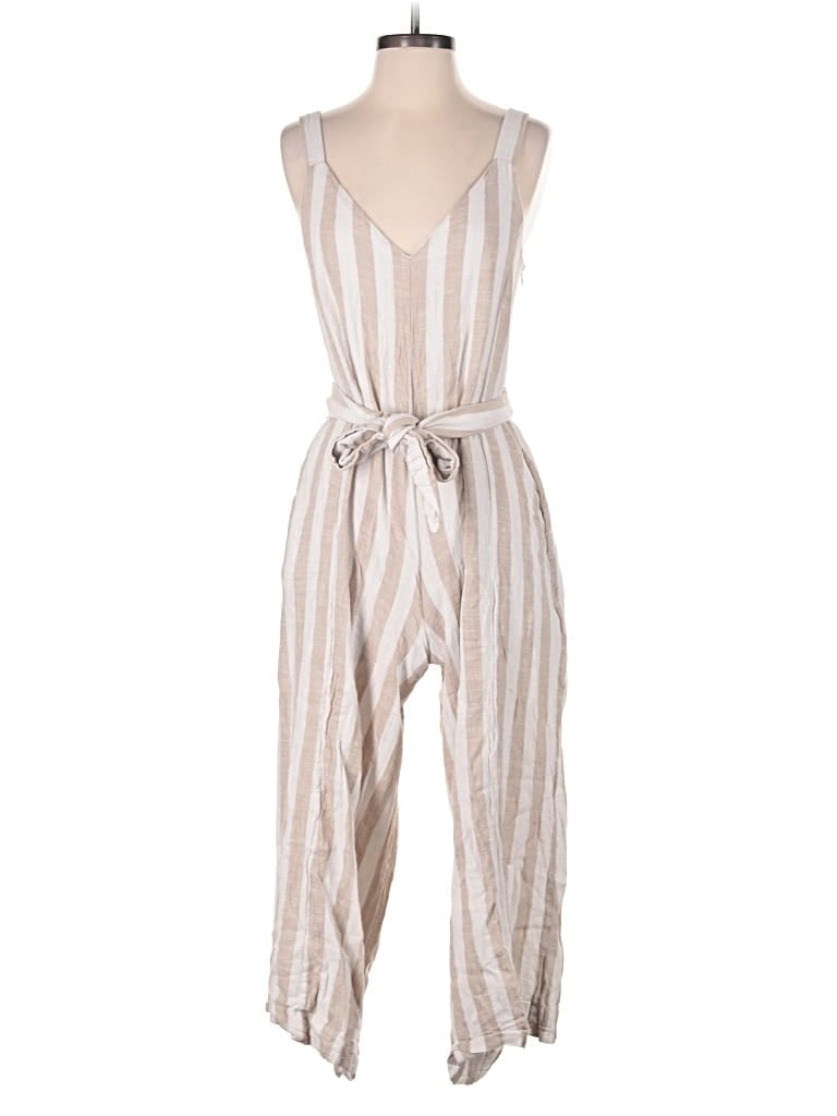 Pre-owned H&m Jumpsuit In Brown