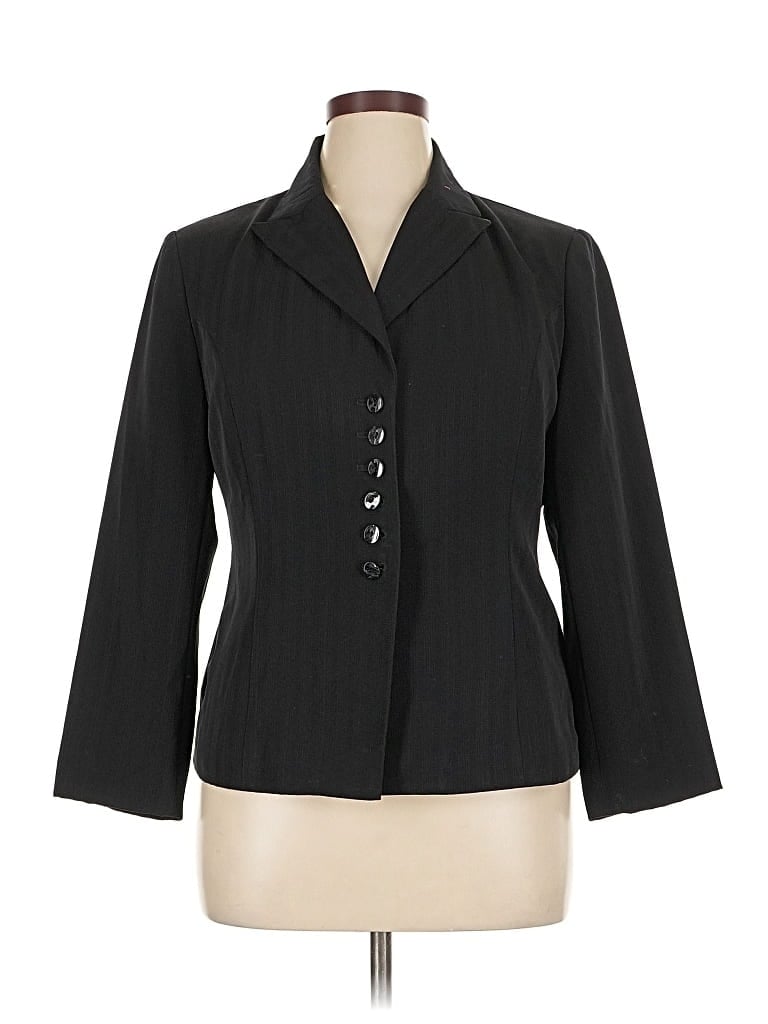 Pre-owned Giorgio Sant'angelo Blazer Jacket In Black