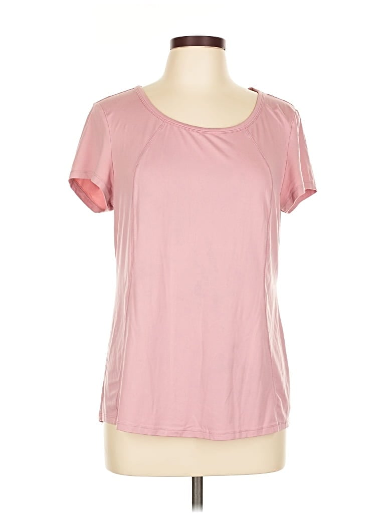 Pre-owned Yogalicious Active T-shirt In Pink