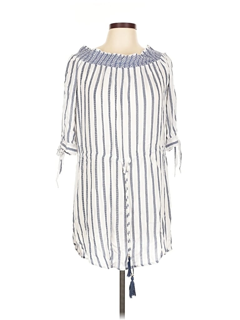 BLUE ISLAND Pre-owned Casual Dress In White