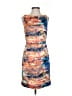 Ivy & Blu Print Orange Cocktail Dress Size 4 - photo 1