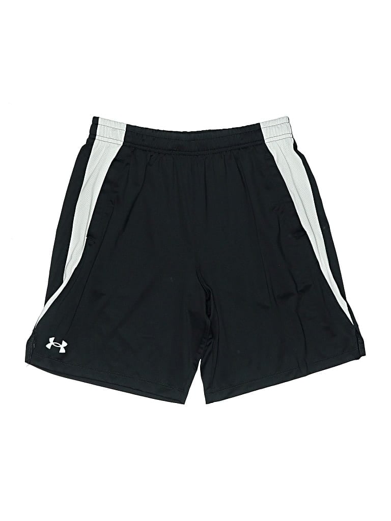 Click to view more detailed imagery on our partner's website Pre-owned Under Armour Kids' Athletic Shorts In Black