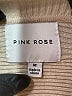 Pink Rose Ivory Pullover Sweater Size M - photo 7
