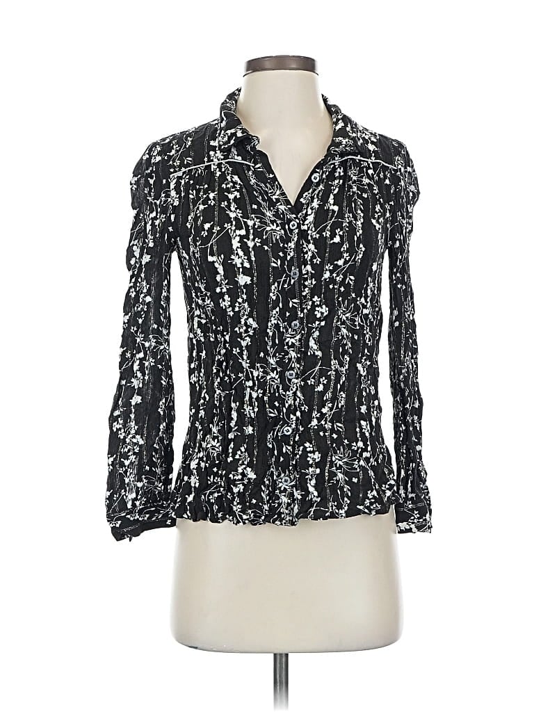 Click to view more detailed imagery on our partner's website Pre-owned Ba&sh Long Sleeve Blouse In Black