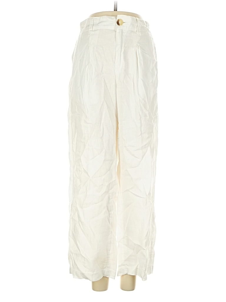 H BY HALSTON Pre-owned Linen Pants In White